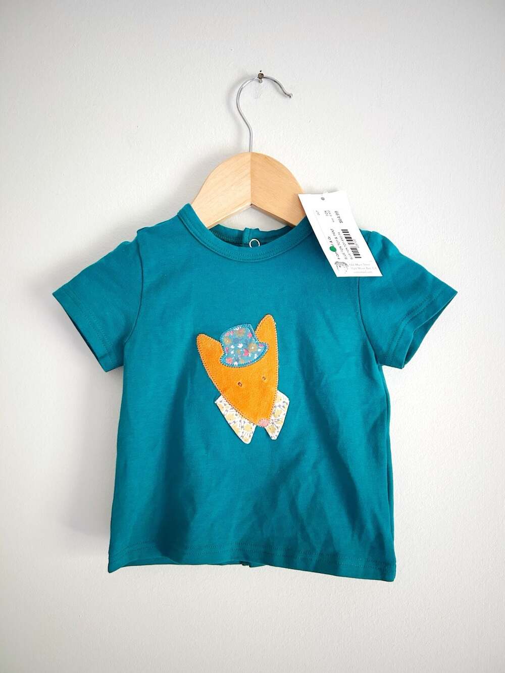 Size 6m Moulin Roty (France) Blue Fox Top and Pants - New With Tags – TX